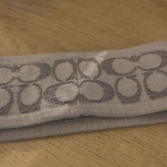 Coach gold headband gently used - Picture 3 of 5
